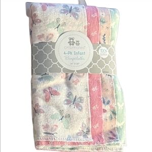 Cribmates Infant Burpcloth Set-NWT